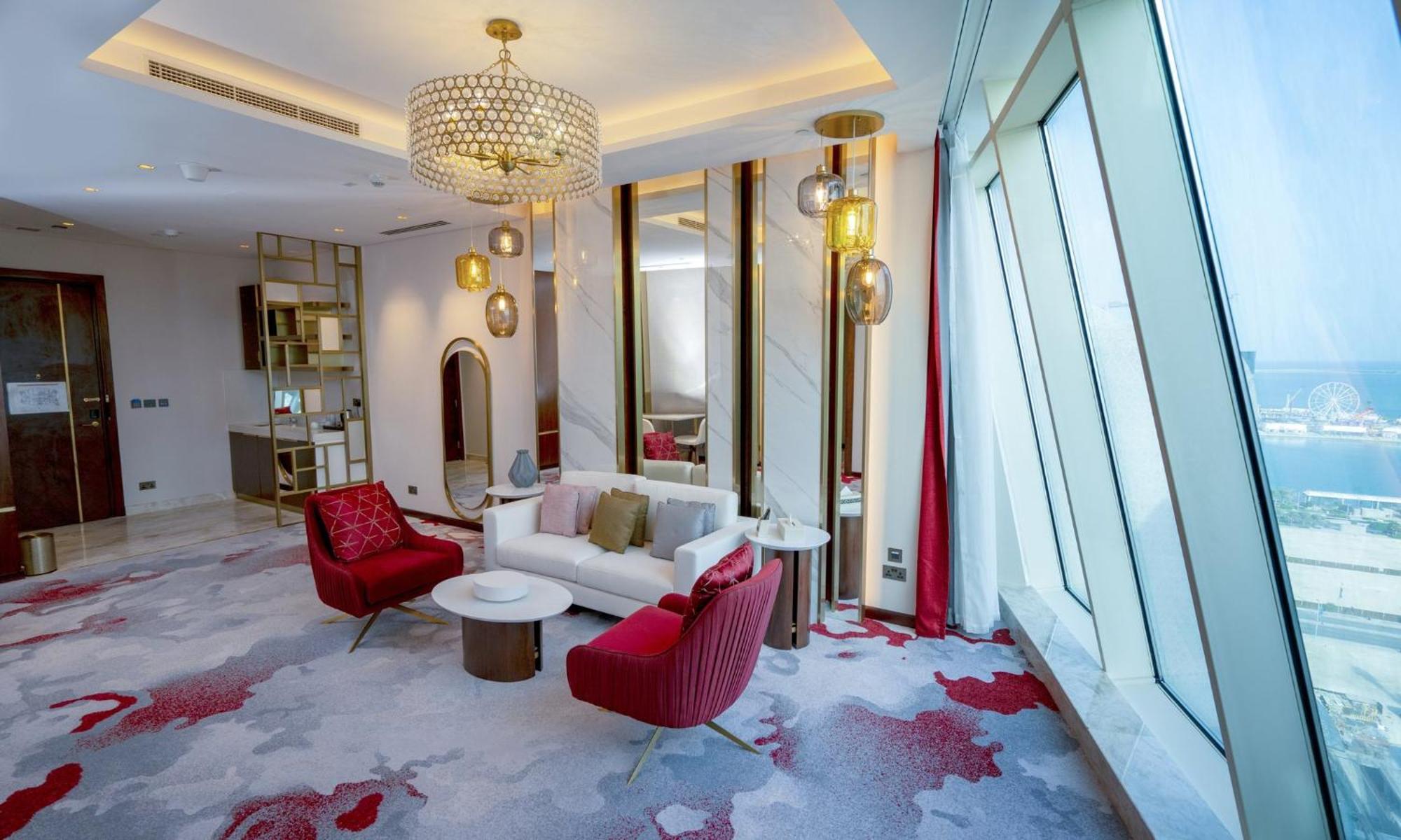 Velero Hotel Doha Lusail Extérieur photo A suite at the hotel