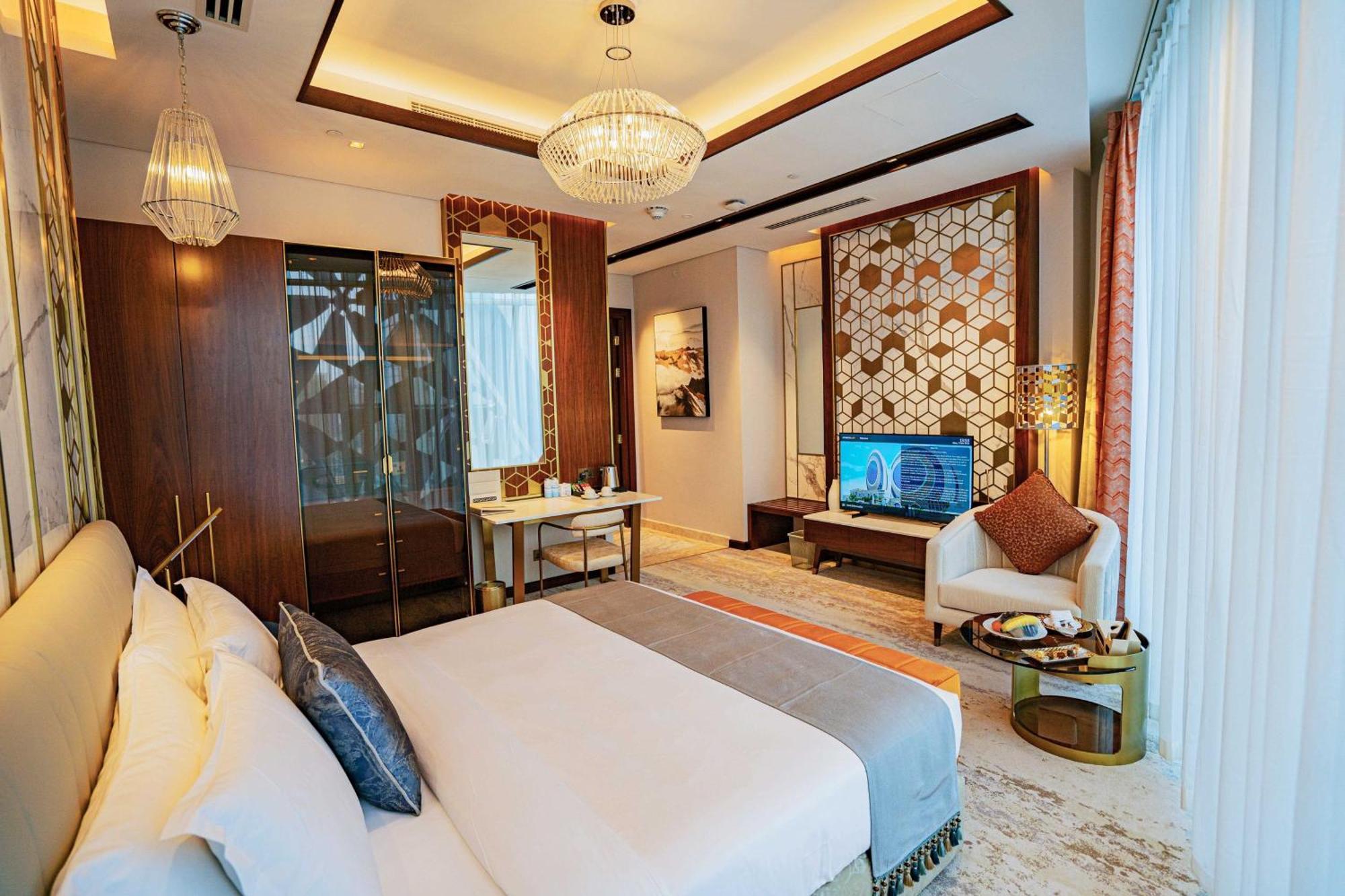Velero Hotel Doha Lusail Extérieur photo A bedroom at the hotel