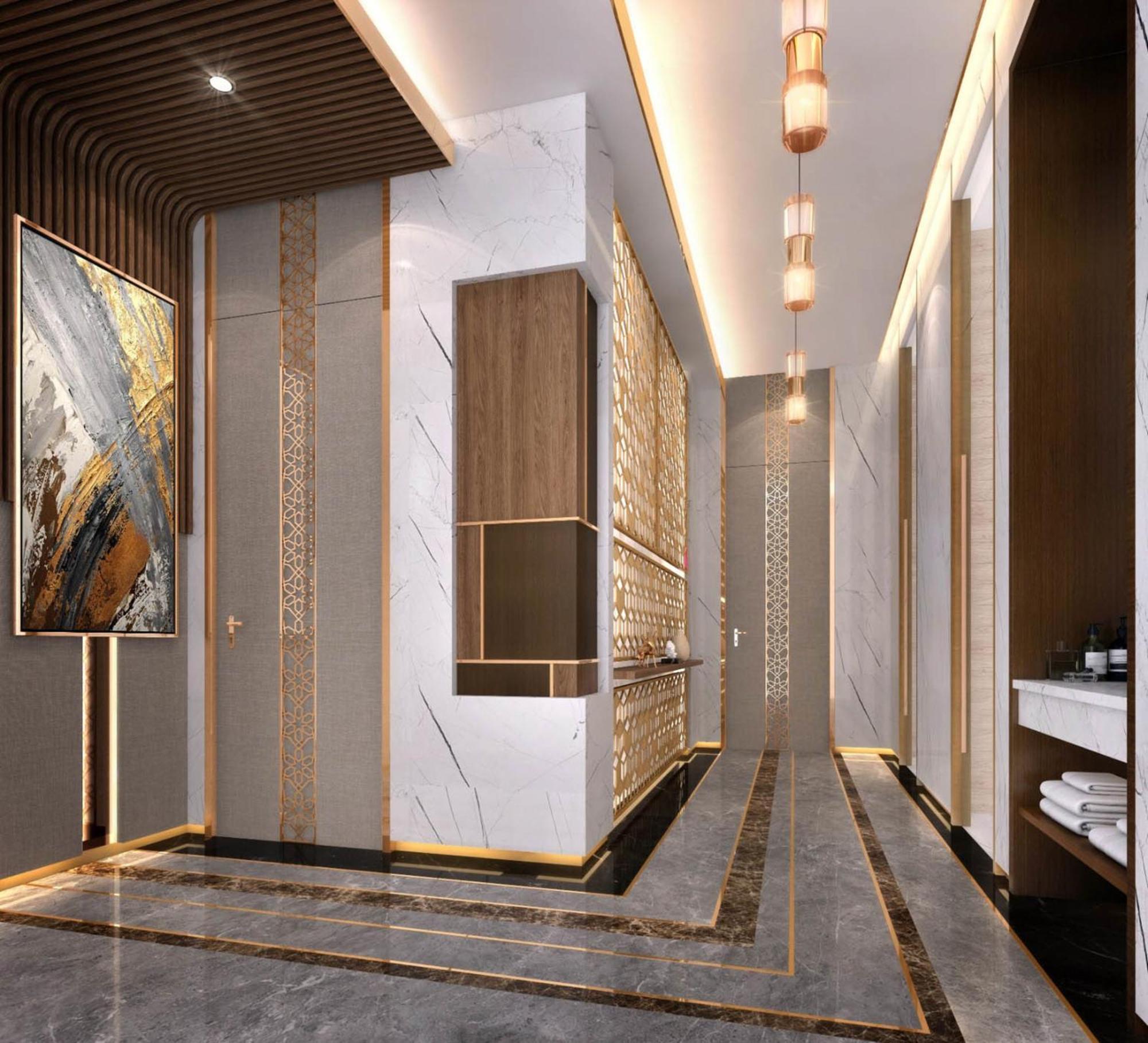 Velero Hotel Doha Lusail Extérieur photo Interior of the hotel