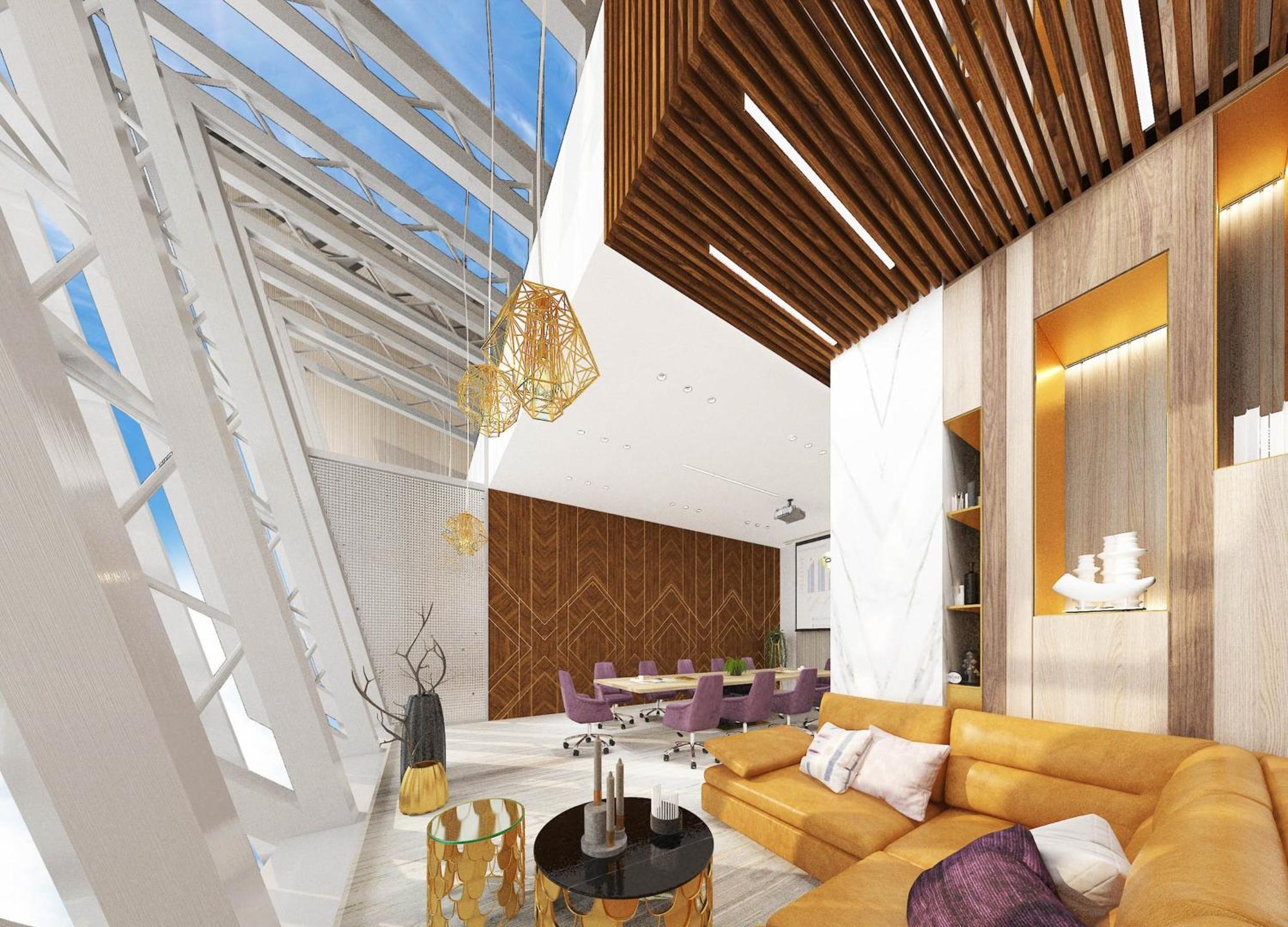 Velero Hotel Doha Lusail Extérieur photo Interior of the Sky Loft